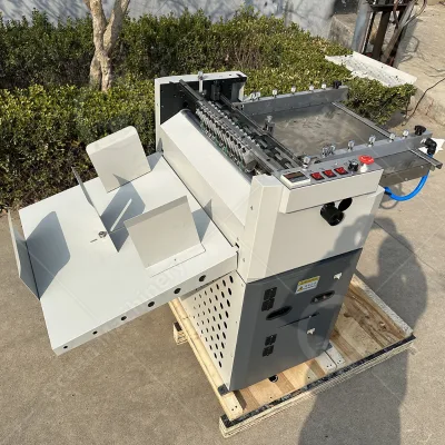 660mm Automatic NCR Paper Creasing Perforating Machine Paper Sheet Scoring Machine Paper Card Creasing Machine