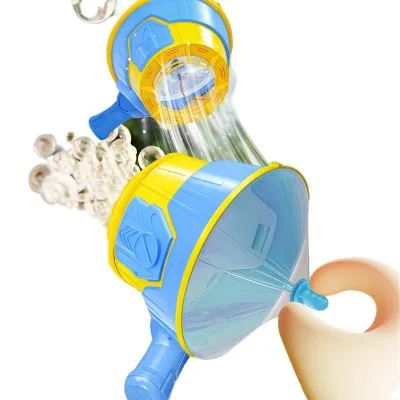 Creative New Type Outdoor Bubble Blowing Gun Toy Handheld Air Bubble Machine for Boys and Girls Creative Children's Toy