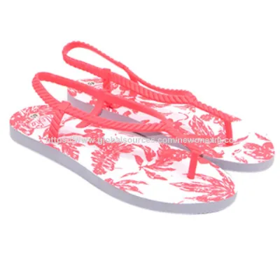 Women's fashion sandals, Women's T-Strap Thong Flat Sandal