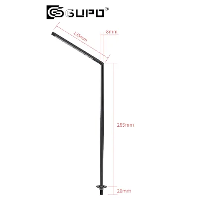 GUPO High CRI 2W Ultra Slim Pole Jewelry Spotlight CRI90, Pencil LED Showcase Light for Jewellery Watch Display Cabinet