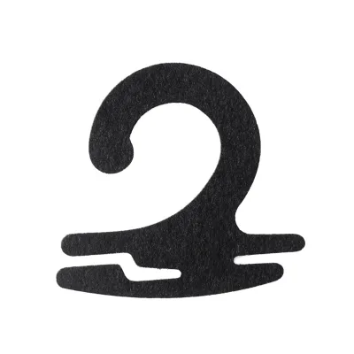 Eco-friendly Biodegradable Black Cardboard Sock Packaging Paper Hook