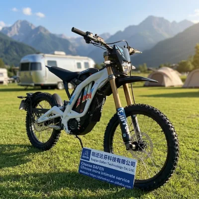 Lightweight Ebike 2026 Light Bee X 72V 35Ah Electric Dirt Bike Electric Dirt Bike Surround Light Bee X
