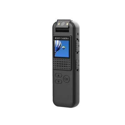 1080P Recording Colorful Screen Video Recorder With Night Vision Wearable Clip Cam Security Guard Camera