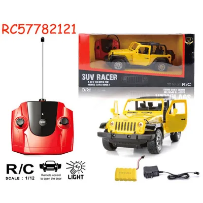 1:12 Full Function Radio Control Light Car Toy