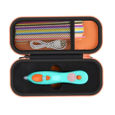 Factory Offered Cartoon Eva 3d Pencil case Printed logo Pen Box for Child