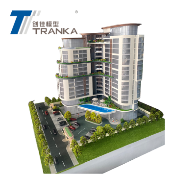Ghana Residential Design Miniature Building Model for Presentation