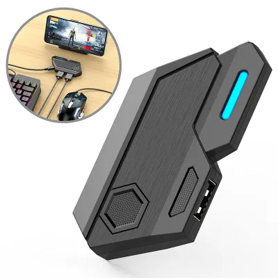 Gamwing Mix SE Game Keyboard and Mouse Adapter Set with Mouse Keyboard Adapter Mobile Phone Stand for IOS Android Accessories