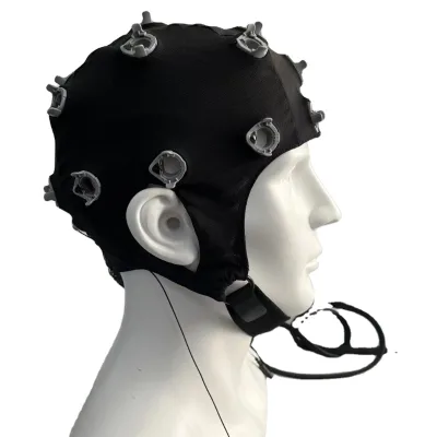 Headset OpenBCI Board Compatible Semi-dry EEG Headset, Gelfree-S3 EEG Electrode Headset, Saline Based Electrode for Clinic Use