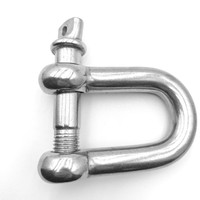 Manufacturer Supplier Exquisite Technical Custom Stainless Steel Shackles SS304 D Shackles D Shackle