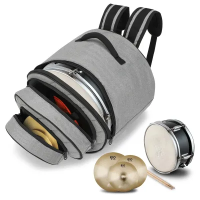 Custom Hot Sell Dust-Proof Circle Snare Drummer Plate Drum Bag Musical Instrument Cymbal Backpack Bag for Handpan