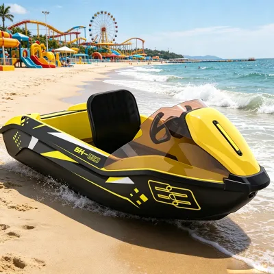 2.3m LLDPE Mini Kart Boat Small Speedboat with CE Certificate for Water Entertainment Park and Amusement Rental Wholesale