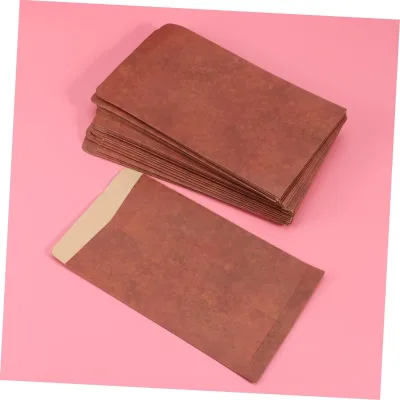 120pcs  Vellum Envelopes Vintage Greeting Card Envelopes Kraft Paper Envelopes European Style