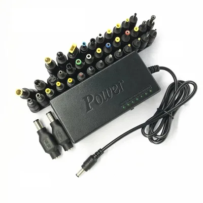 Adjustable 12-24V 96w AC DC Notebook Power Adapter with 40pcs Interface Multi-function Charger
