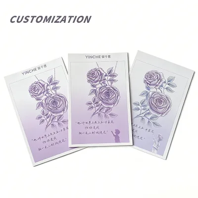 Wholesale Custom Coated Jewelry Tag Labels Earring Display Tags Birthday Greeting Cardstock Gift Business Cards Varnishing