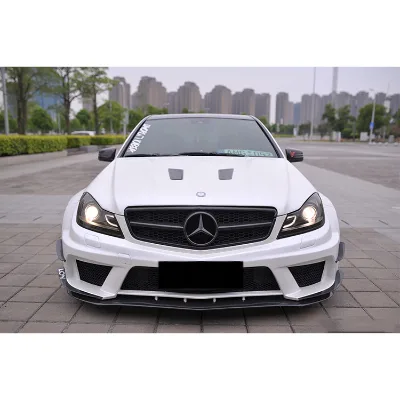 DarwinPRO 2012-2014 BKSS Style Fiber Reinforce Polymer Hood (Not Fit AMG) for W204 C Class