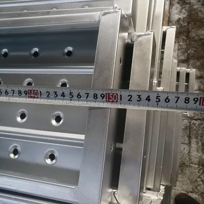 Q235 Steel Galvanized Heavy Duty Scaffolding Planks  Certified for Building Construction