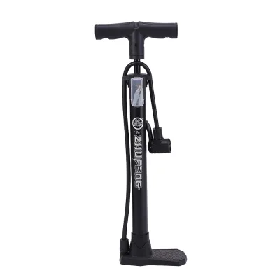 Manual 120psi Bicycle air Pumps Nylon Steel Material High Pressure Floor Pump for Mountain Road Bike Tires