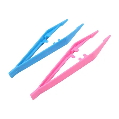 In Stock Kids Safety Plastic Beads Tweezer for Puzzle Bead Model Building Kits Children DIY Toys Art Crafts Accessories Tools