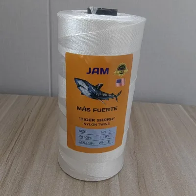 Nylon Thread Weave High Strength 210D Filament Yarn Abrasion-Resistant Eco-Friendly 0.3mm Diameter 3-4 Strands Fishing Twine Net