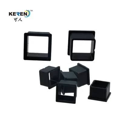 High Quality Black PP Plastic Tube and Pipe End Plug Protection for Furniture