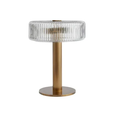 Modern Square AC E14 LED Desk Lamp with Glass Shade Dimmable Decorative Table Lamp for Bedroom