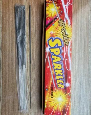 Russia Sparkles Hot Selling Golden Sparklers 45cm Wedding Party Stage Sparkle Fireworks Electric Sparkler Indoor Pyrotechnics
