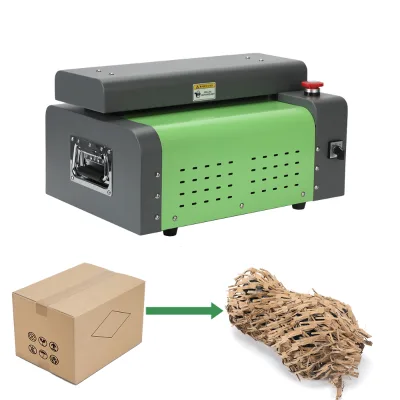 Easy Office Equipment Shredding Cardboard Separators Strip Cutting Shredder Machine for Sale