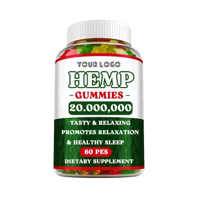 High Quality Hemp Gummies Deep Sound Bedtime Support and Discomfort Relief Health Food Hem Gummy Supplements
