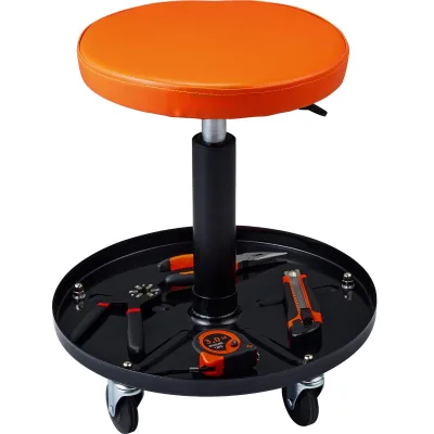 Factory Supply Auto Tools for Mechanic Maintenance Attractive Price Mechanic Stool Garage Shop Stool With Tool Tray