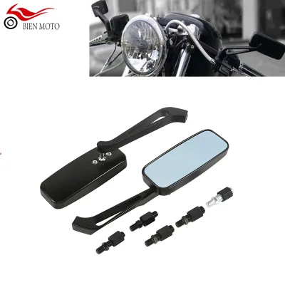 8mm 10mm Accessories Motorcycle Rear View Side Mirrors for Harley Honda Yamaha Kawasaki Street Sports Bike Chopper Universal