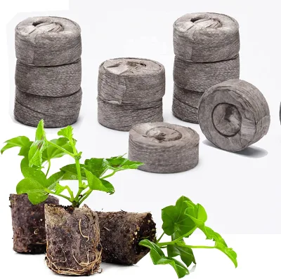 Compressed Seed Starter Germination Coco Coconut Coir Soil Disks