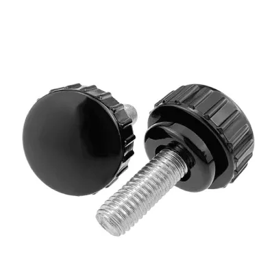 Wholesale Custom M5 X 18mm M8 Lock Unc 4-40 M3 Steel M4 Plastic Knurled Thumb Screw Oval Head Nickel Material Zinc Plating