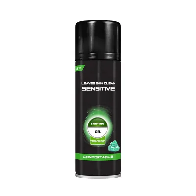 Factory Wholesale 100ml Travel Size Shaving Cream Transparent Shaving Gel for Airplane Use Cheap Price