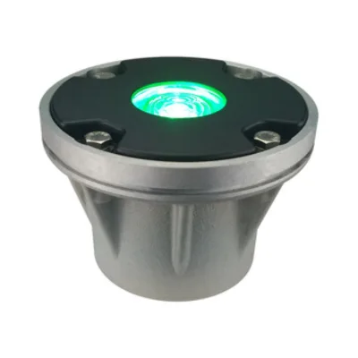 FATO Helipad Lights Insert Perimeter Helipad Lamp Airport Runway Spotlight Red Green Centerline Edge Apron Lamps
