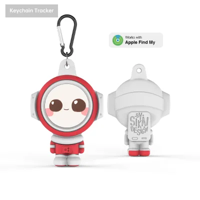 Mini Smart Keychain Tracker with Holder Tracker Locator  MFI Smart Tag Tracker for Keys Wallet Bag Pack Luggage Tag