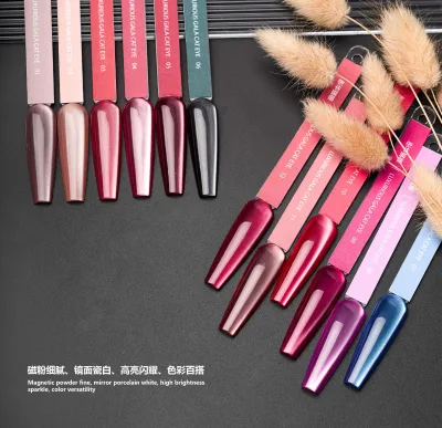 Luxury Gala Cat Eye Nail Supplie Cat Eye Uv Gel Popular Design Custom Color Soak off Hema Free Cat Eye Nail Gel