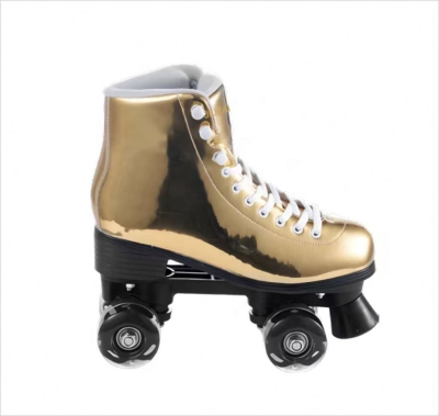 Youth Professional Skates Quad Roller Skate with Adjustable Ankle Support