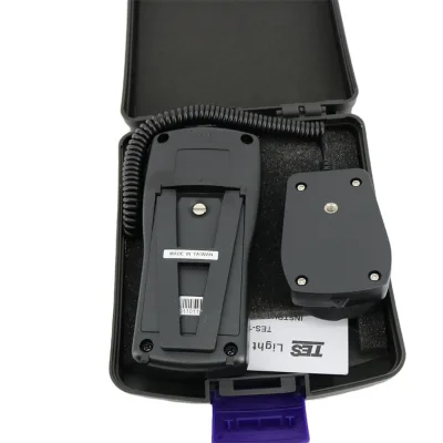 TES-1339 Original Taiwan Digital Light Meter Luminous TES-1339 Dual Display 4-digit LED Reading Integral Illuminance lux Meter