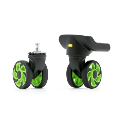 Detachable Luggage Wheels Parts Universal Wheels Parts Rotating Portable Wheels for Suitcase Soft Luggage