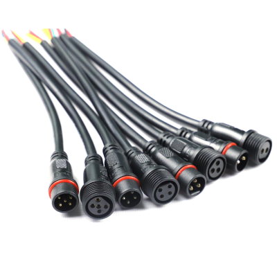 Electric Light Cable Waterproof Power Cable Extension Cable Wire Harness