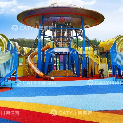 Child Safe EPDM Rubber Granules for Hotels Resorts Kids Clubs Vacation Villages and Hospitality Recreation Areas