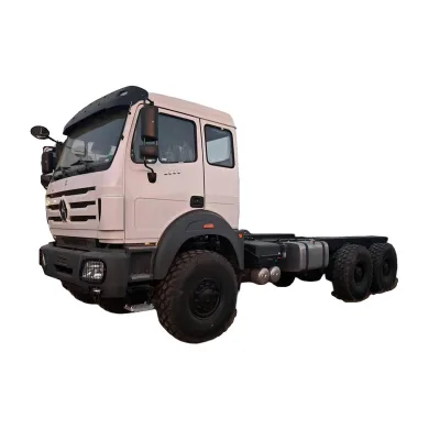 Used BEIBEN NG80 6x6 380HP Cargo Truck Chassis LHD Technology Cab WEICHAI Engine for Mining Conversion