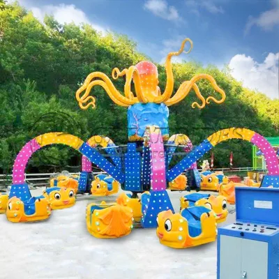 High Quality Outdoor Playground 30 Seats Big Octopus Game Equipment Kids Amusement Machine Rides on Hot Sale