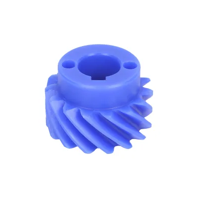 Factory Sale1M 2M Nylon Ring Gear Left Rotated Helical Gear Reducer Plastic Gears for Toys