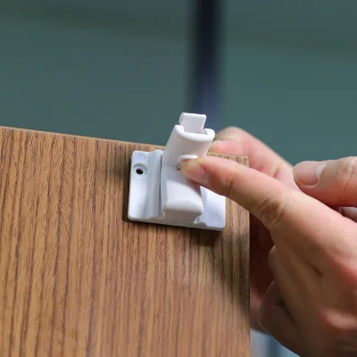 Eco-friendly Baby Proofing Locks White Anti-pinch Hand Drawer Cabinet Door Child Safety Lock for Babies