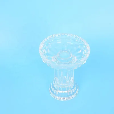Diaphanous Shisha Hookah Bowl Transparent Sheesha Accessories Glass Sisha Crystal Bowl MM