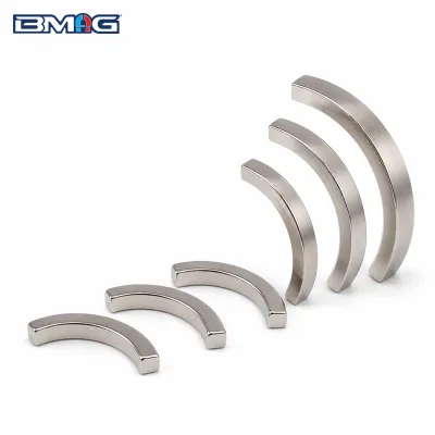 OEM Neodymium Arc Segment Magnets N52H and N52SH for Brushless Drone Motors Sample Testing and Mass Production