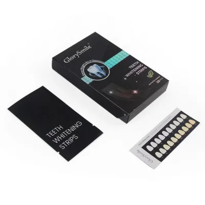 OEM Service Custom Logo 30 Minutes Fast Results Teeth Whitening Coconut Charcoal Strips