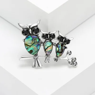 Fashionable and Personalized Beautiful Owl Brooch Animal Brooch