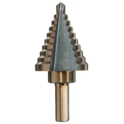 HSS 5pcs/set 50 Sizes Step Drill Bit Set Cobalt Multiple Hole Bits for Metal Wood Hole Drilling Tool Cutter Cone